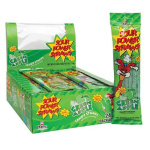 SOUR POWER STRAWS GREEN APPLE 1.75 OZ ( 24 ct )