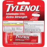 Tylenol Extra Strength travel pack 500MG  (12ct )