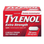 Tylenol Extra Strength Caplets 500MG