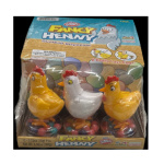 FANCY HENNY GUMBALL DISPENSER 12CT