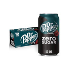 DR PEPPER CHERRY ZERO SUGAR 12CT (USA)