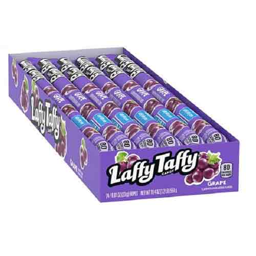 grape Laffy Taffy Rope Grape 24ct - Image 1