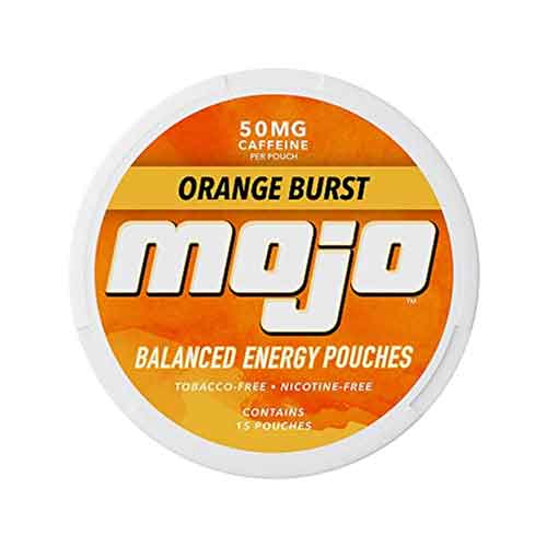 orange Mojo Balanced Caffeine Energy Pouches Orange Burst 5 ct - Image 1