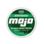 Mojo Balanced Caffeine Energy Pouches Wintergreen 5 ct