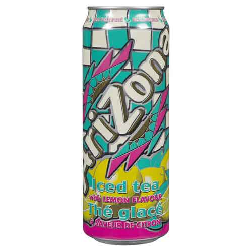 Iced-Tea-WITH-Lemon Arizona Iced Tea W/Lemon 24 CT (USA) - Image 1