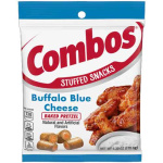 COMBOS Buffalo Blue Cheese Pretzel Baked Snacks, 6.3 oz Bag