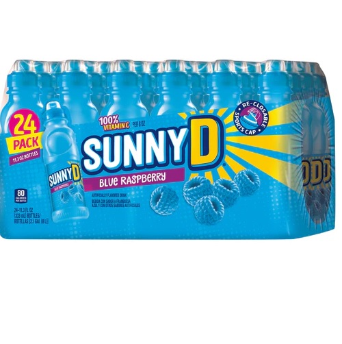 sunny d Sunny D Blue Raspberry 24ct - Image 1