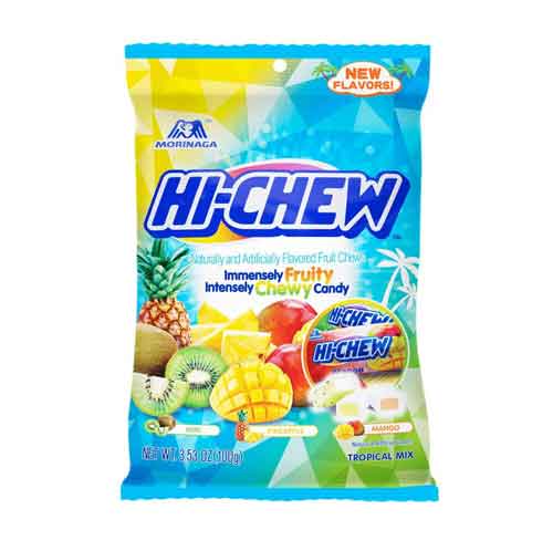 tropical Hi-Chew Tropical mix - 3.53 oz 6 ct - Image 1