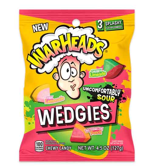 wediges Warheads Wedgies 4.5 oz 12 ct - Image 1
