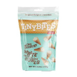 Tiny Bites - Waffle Mini Cones with Real Belgian White Chocolate 12ct