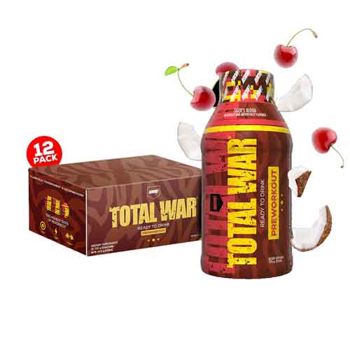 tigars-blood TOTAL WAR Ready To Drink Preworkout Tigers Blood 12 ct - Image 1