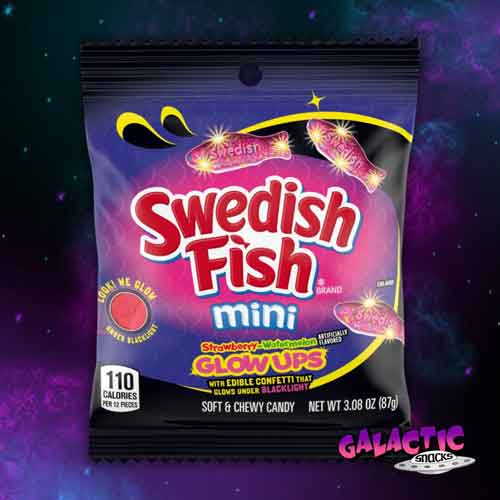 glow-up Swedish Fish Glow Up 3.6oz 12 ct - Image 1