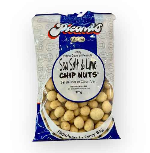 sea-salt-lime Chip Nuts® Salt & Vinegar 275g - Image 1