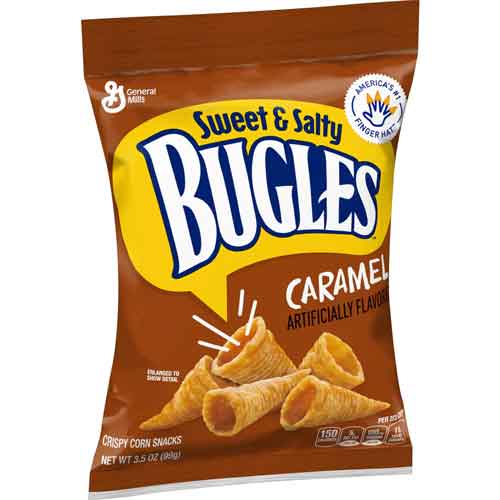 carmel Bugles Caramel 3.5 oz 6ct - Image 1