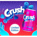 Crush Electric Blue Razz - Back To The 80s 12 ct