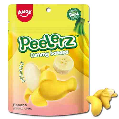 banana Amos Peelerz Gummy Banana - Image 1