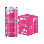 Red Bull Peach edition Energy Drink, 250 ml 24ct (4 packs)