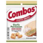 COMBOS Garlic Parmesan Pretzel Baked Snacks, 6.3 oz Bag