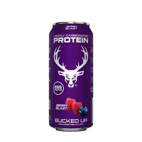 berry-blast Bucked Up Berry Blast Protein Drink 12 ct - Image 1