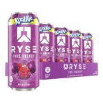Ryse Energy Drink Grape 12 ct