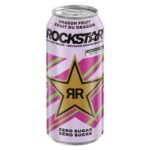 Energy Drink Rockstar Dragon Fruit Zero Sugar  12x473ML