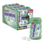 Mentos Spearmint Gum 6 × 50 pieces