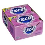 Excel Sugar-free Bubblemint Gum 12 packs of 12