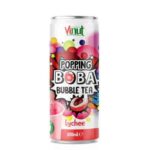 Vinut Boba Bubble Tea Lychee 320ml 12