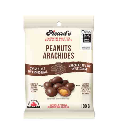 chocolat-peanut Swiss Style Milk Chocolate Peanuts100g - Image 1