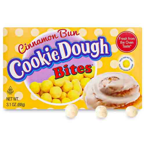 cinnamon Cookie Dough Bites Cinnamon Bun Theater Box 88g - Image 1