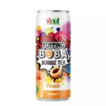 Vinut Boba Bubble Tea Peach 320ml