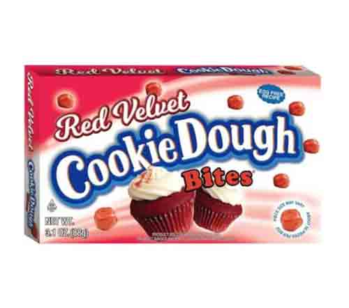 red-velvet Red Velvet Cookie Dough Bites Theater Box 88g - Image 1