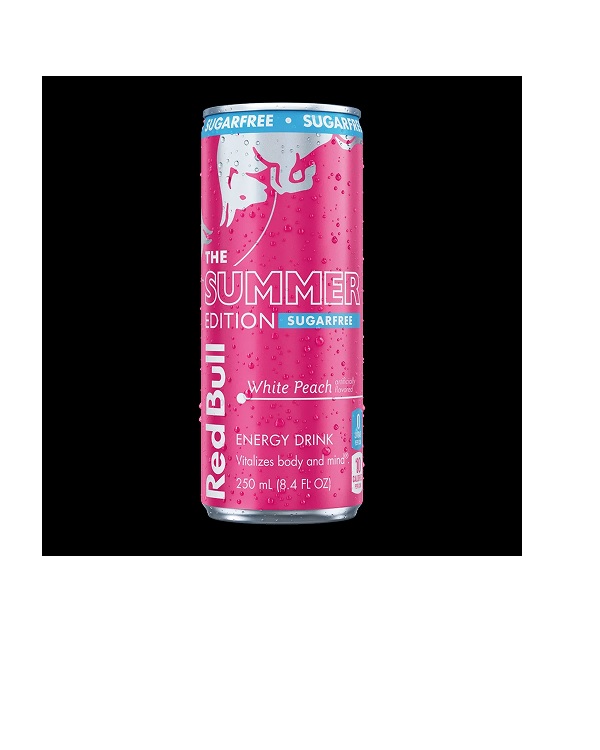 redbull Red Bull Peach Zero Sugar, 250 mL 24 ct - Image 1