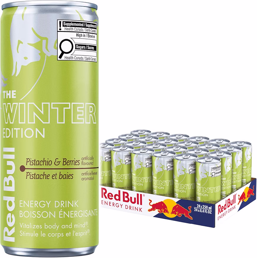 719thlR0C3L._AC_AIweblab1006854,T4_FMavif_SF875.0,875.0_PQ67_ Red Bull Pistachio & Berries, Winter Edition,255 ml 24ct - Image 1
